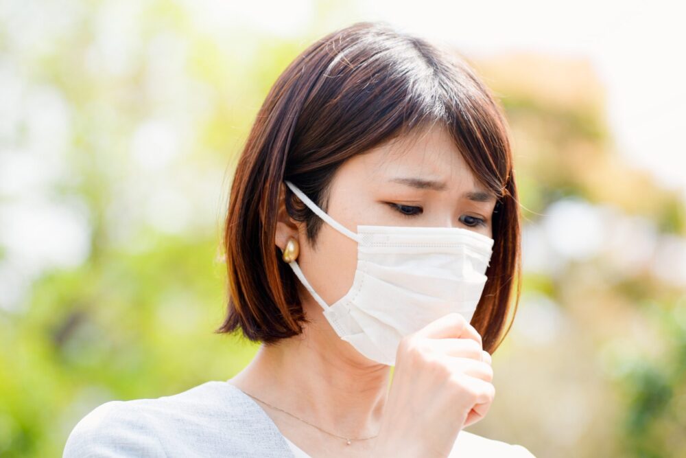 マスク着用時にストレスを感じているから