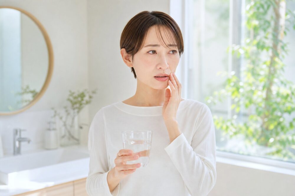 アルコール入りは口が乾いて口臭が強くなることがある