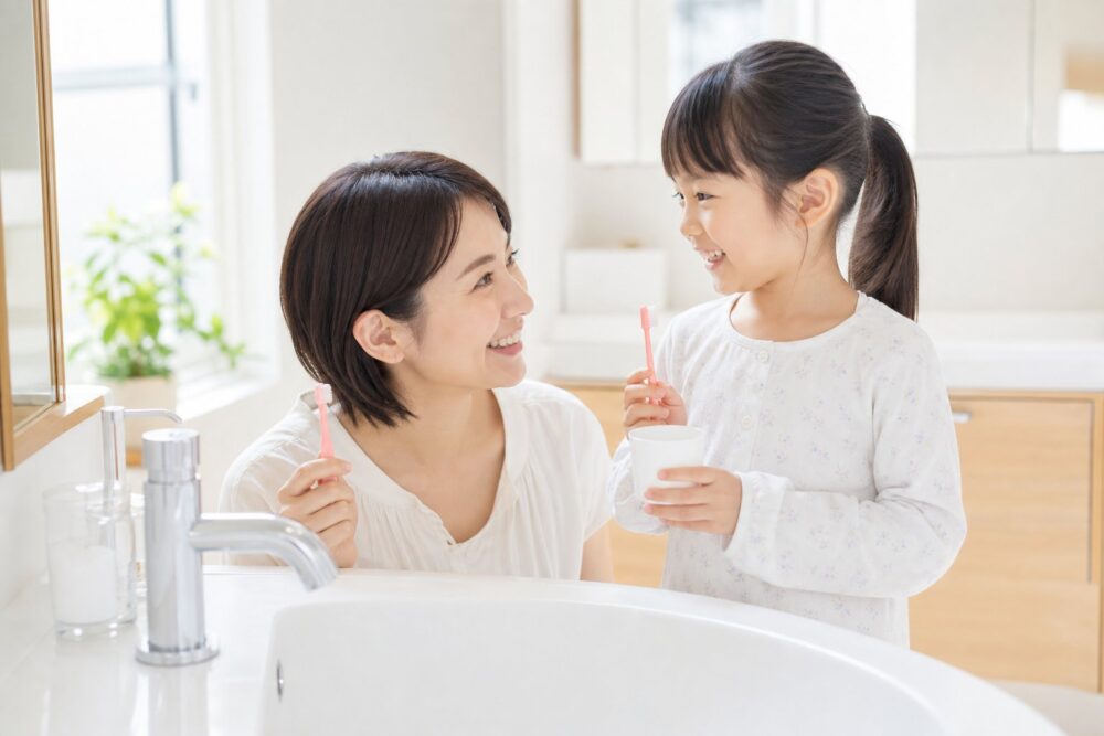子どもにマウスウォッシュを使わせるときの3つの注意点