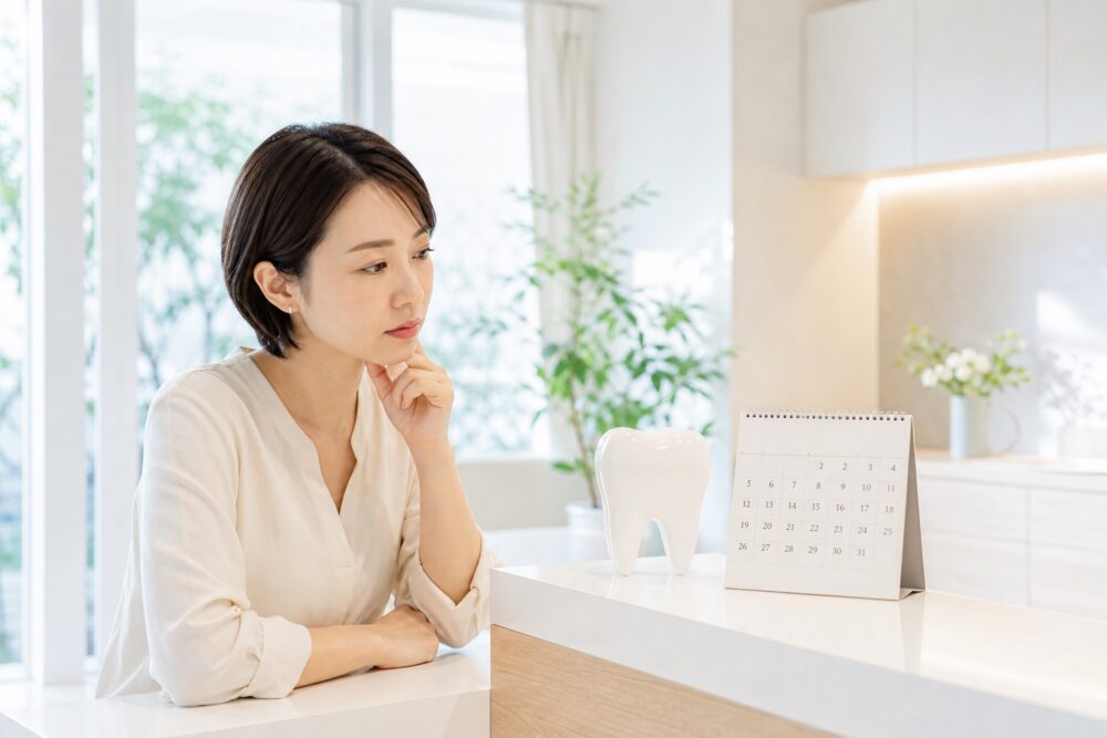 虫歯の進行速度は平均6ヶ月から1年ただし個人差が大きい