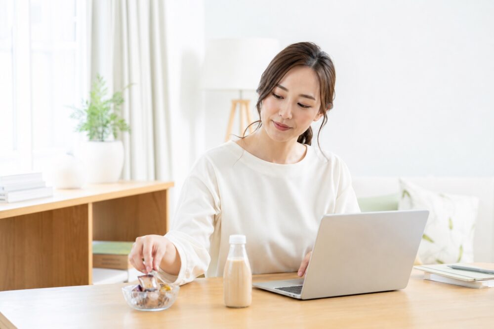 甘いものをだらだら食べる習慣がある