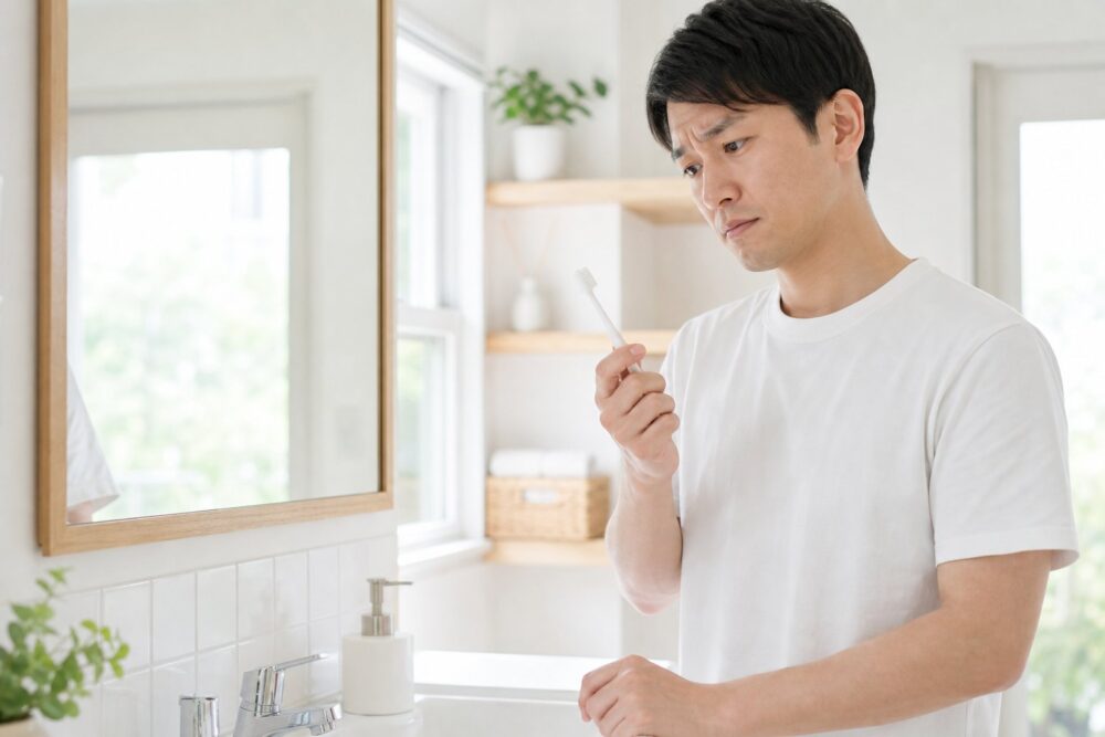 歯磨きで血が出るときにやってはいけない3つのこと